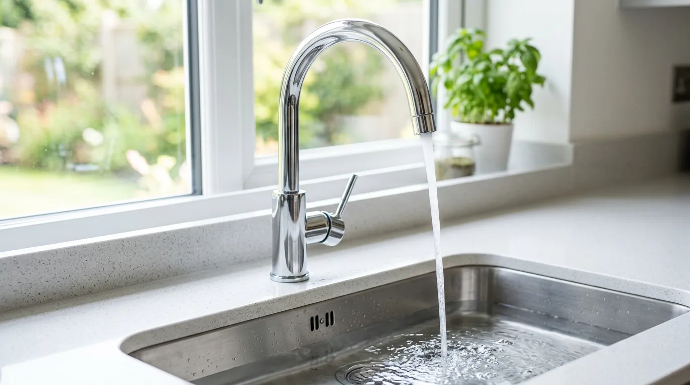 Local Plumbing Master Pros same day plumber fixing a faucet in Kennebec, SD